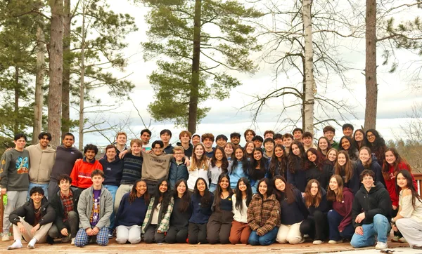 TEK members at the winter 2025 chapter retreat